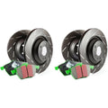 Set of 4 Brake Disc and Pad Kits for Mazda CX-5