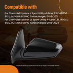 Left Mirror for Chevy Equinox/GMC Terrain (2018–2024) 84225382 Power Heat