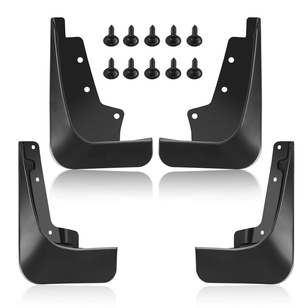 Set of 4 Mud Flaps Splash Guards for Ford Edge ST (2019–2022)
