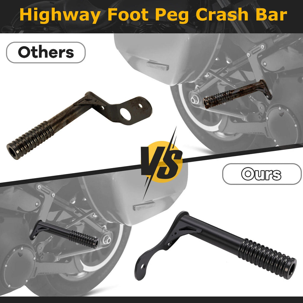 Rear Passenger Peg Crash Bar for Harley Street Bob FXBB (2018–2024)