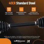 Set of 2 CV Axles for Ford Edge 2.0L FWD (2015–2018) NCV11126