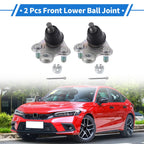 2X Front Lower Ball Joints for Honda Civic (2012–2015) No.K500234/51220TR0A01