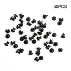 50X Bumper Push Pin Clips for Car Trim (Universal Fit)