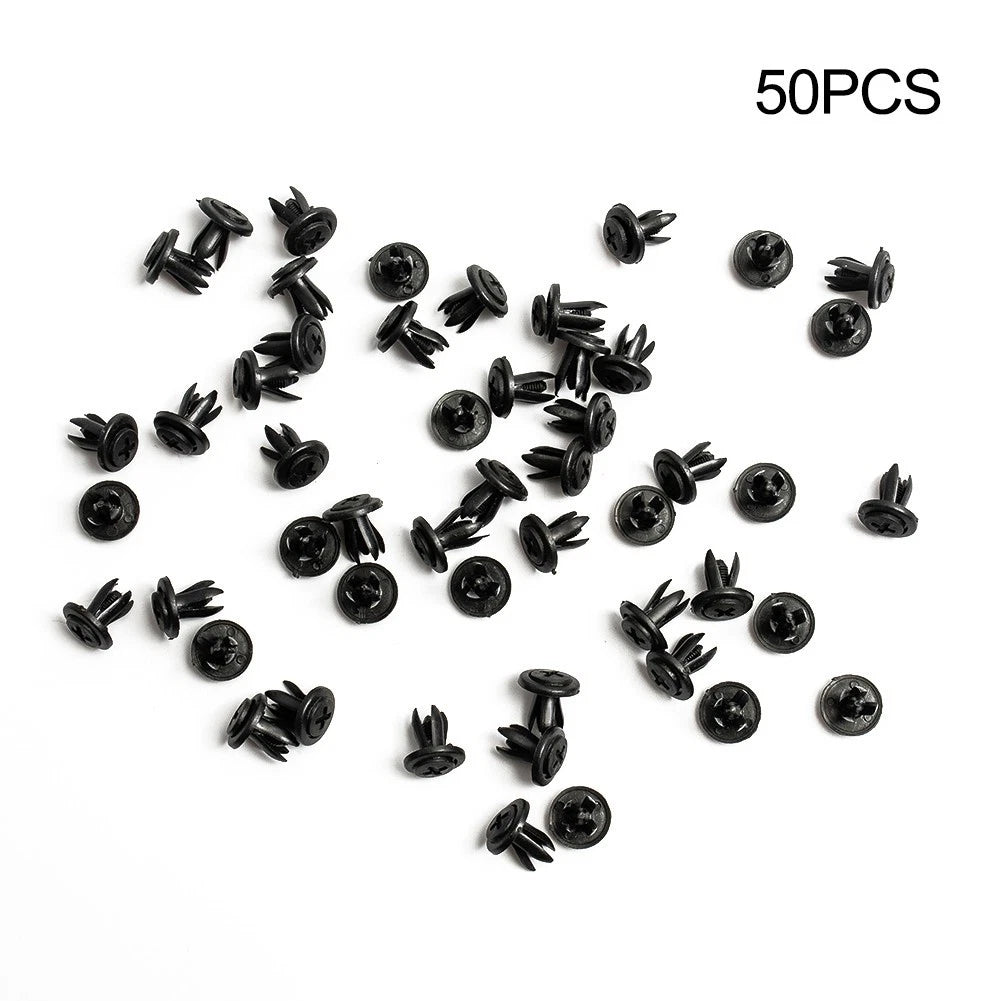 50X Bumper Push Pin Clips for Car Trim (Universal Fit)