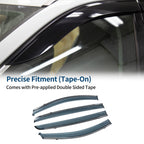 Set of 4 Window Deflectors for Chevrolet Aveo Hatchback (2007–2011)