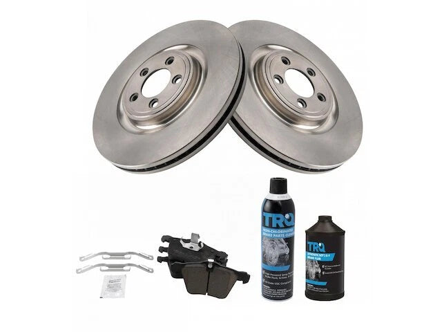 Front Brake Pad and Rotor Kit for Jaguar XJ (2010–2019) VN444CJ