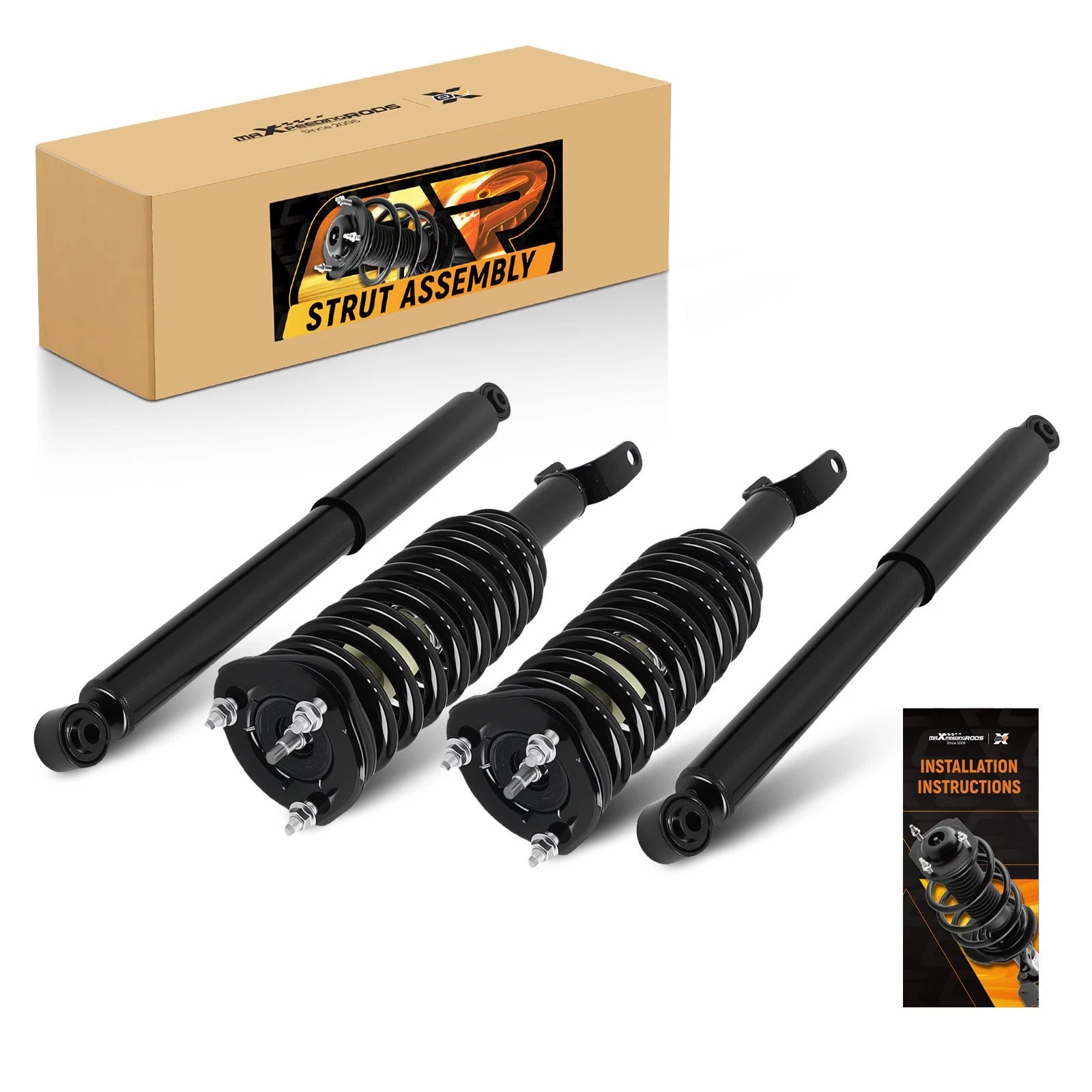 Complete Strut Set for Dodge Dakota, Mitsubishi Raider (2006–2009)
