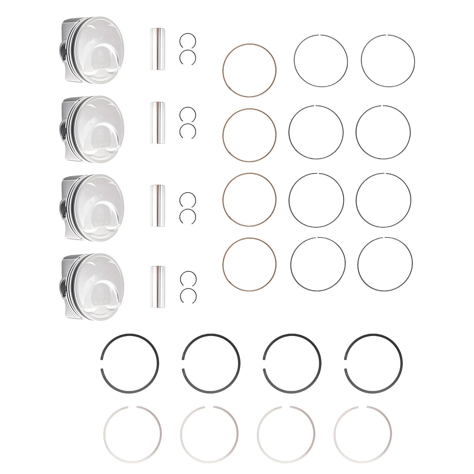Piston Ring Kit for Hyundai Creta Elantra Tucson 2.0L (2014–2022)