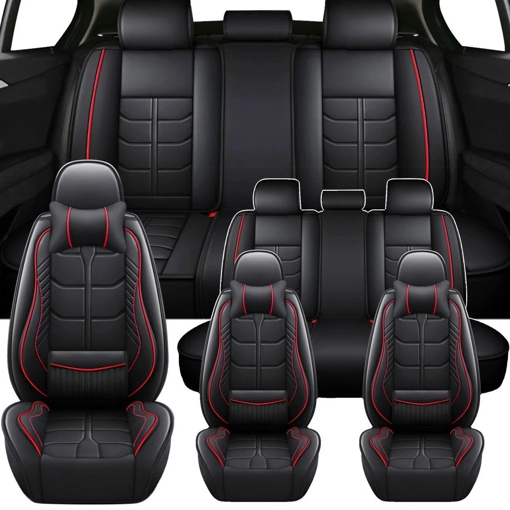 Full Set Leather Car Seat Covers for Toyota Tacoma