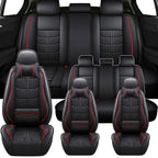 Full Set Leather Car Seat Covers for Toyota Tacoma