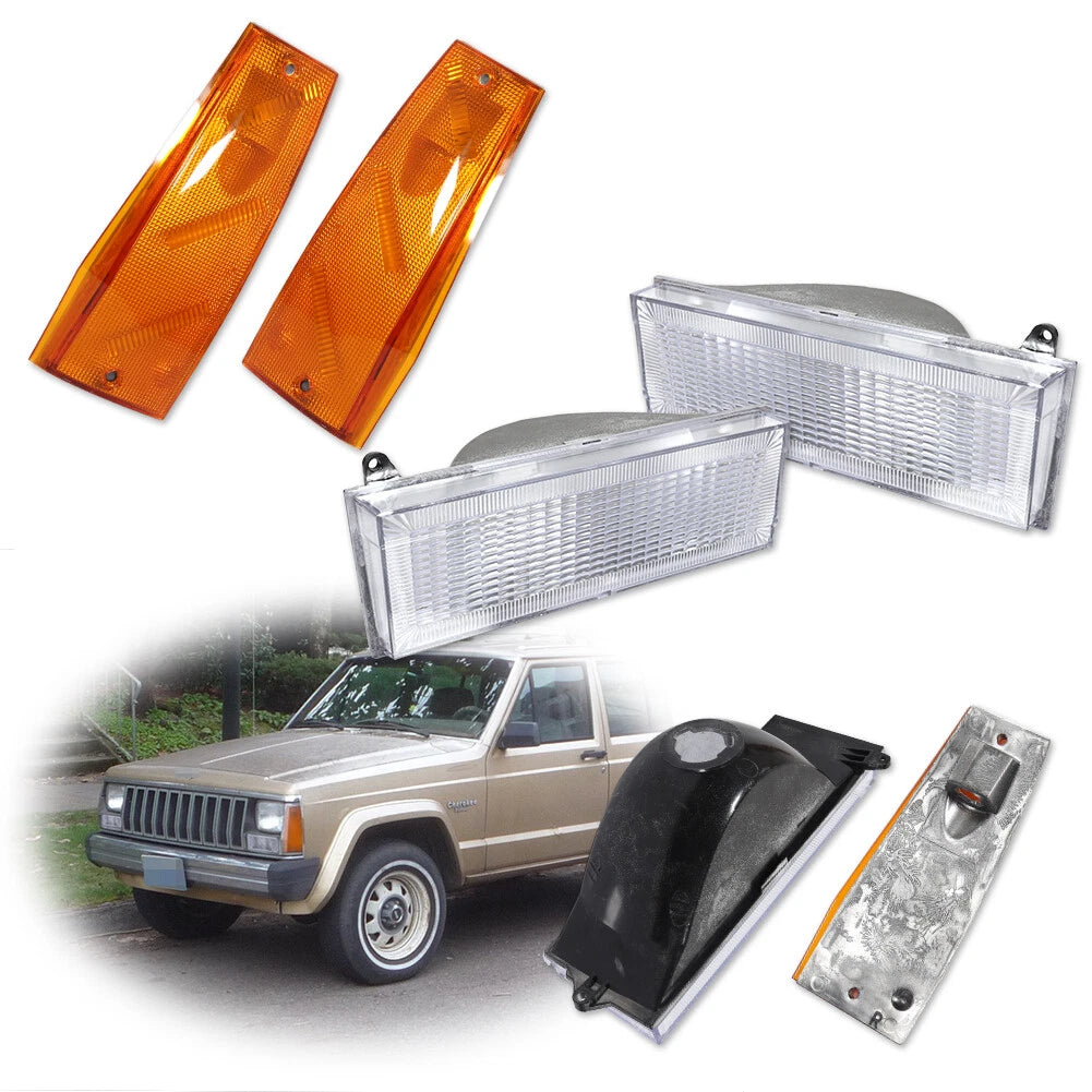 Turn Signal Lights & Side Marker for Jeep Cherokee/Wagoneer (1984–1996)