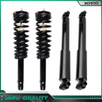 Set of 4 Complete Struts & Shocks for Ford Fusion (2010–2012)