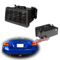 Set of F1 Style Smoked Lens Strobe LED Rear Fog Lights for WRX STI XV