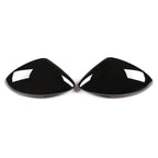 Glossy Black Side Rearview Mirror Caps for Alfa Romeo Stelvio (2017-2022)