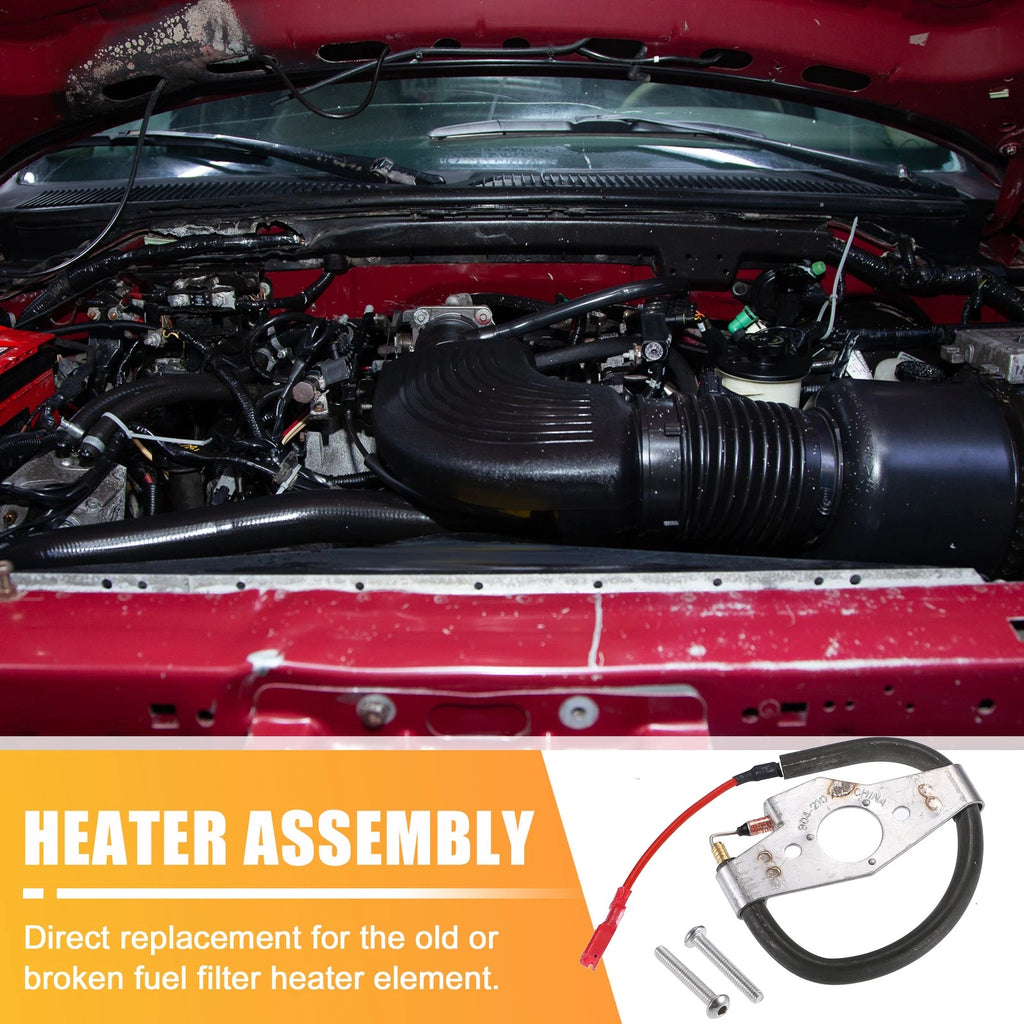 Set of 1 Fuel Filter Bowl Heating Element No.F81Z9J294AA for Ford F250 F350 (1999–2003)