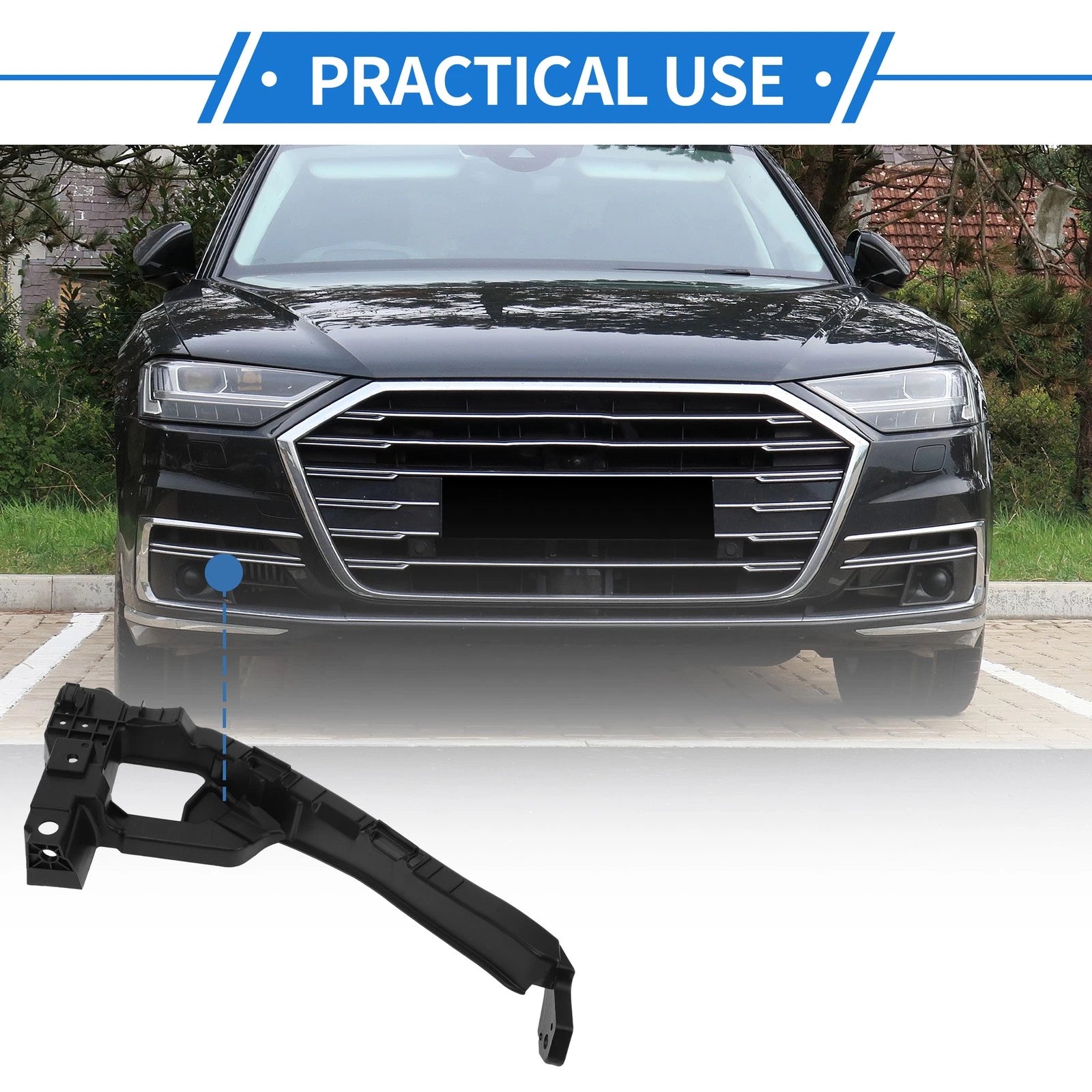 Front Right Bumper Retainer Bracket No. 71140T7AJ00 for Honda HR-V (2019–2021)