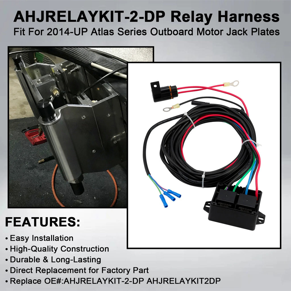 Hydraulic Jack Plate Relay Wiring Harness Kit for Atlas Series