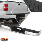 Rear Step Bumper Assembly w/ Sensor Holes Chrome for Ford F-150 (2004–2006)