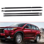 Window Weatherstrip for Toyota Highlander (2008–2011) Black Trim Outer