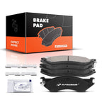 Set of 4 Front Ceramic Brake Pads for Ford F-150 (1999–2003)