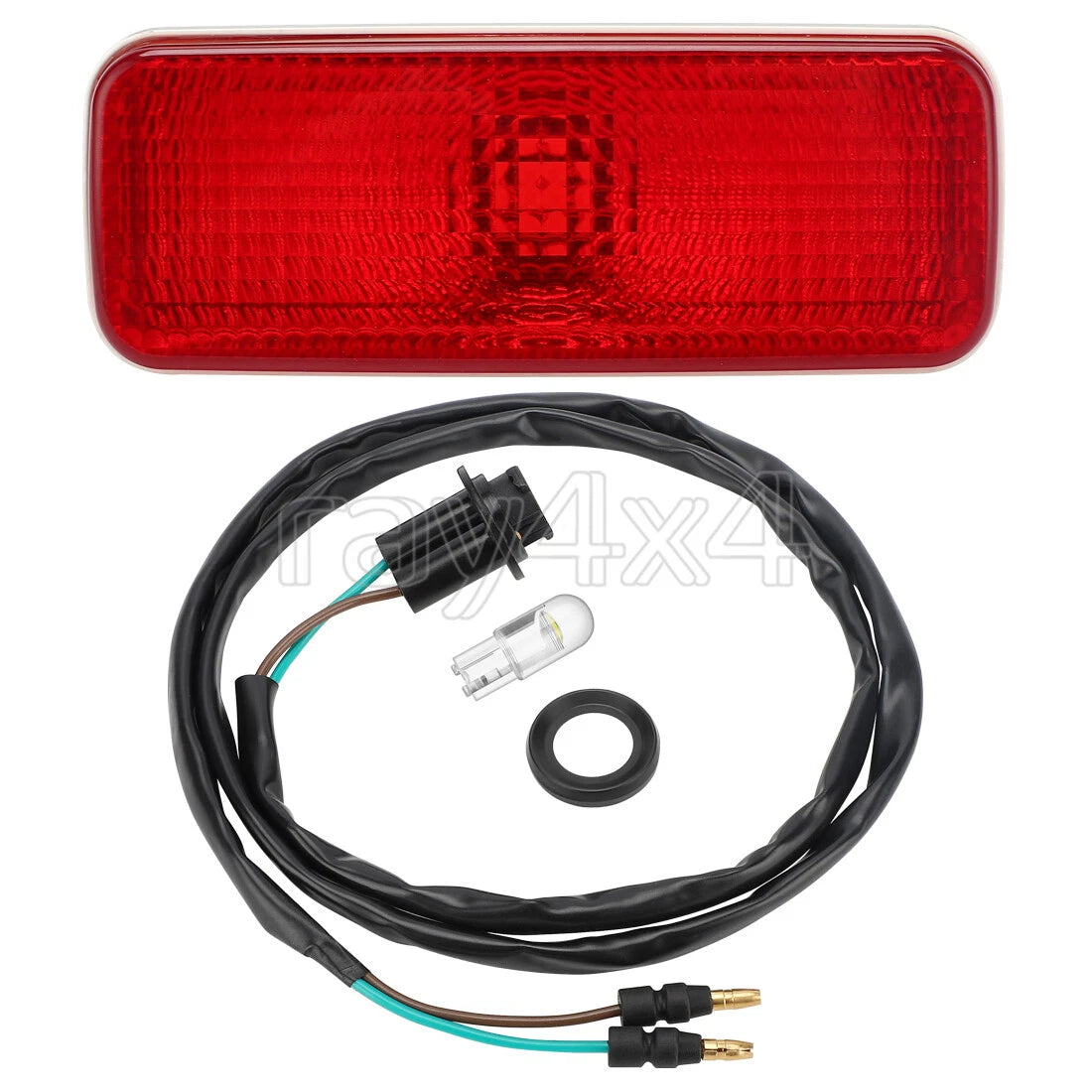 Tail Light Assembly with Socket & Bulb for Honda Recon 250 TRX250TE TRX250TM (2001–2004)