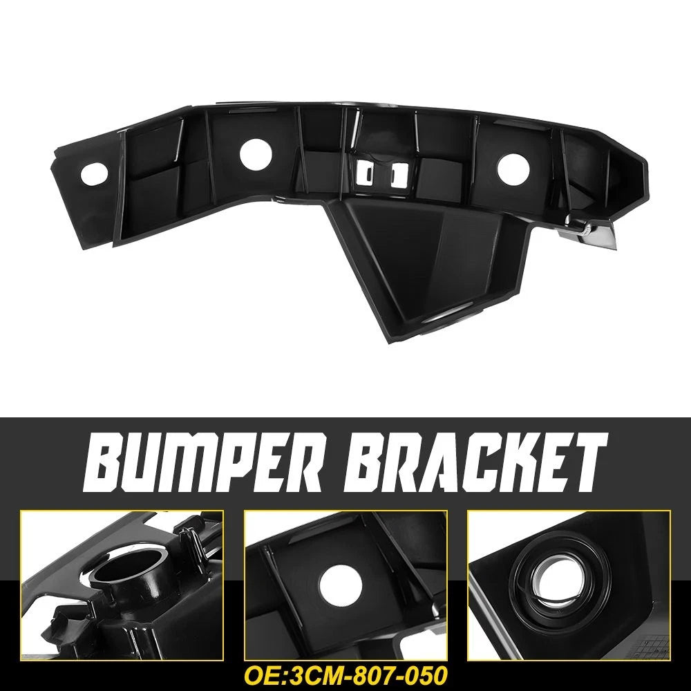 Right Passenger Front Bumper Grille Bracket for VW Atlas (2021–2023) 3CM807050 Black