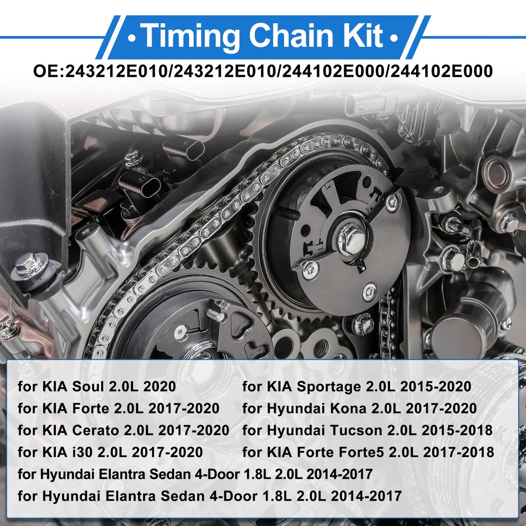 G4NA Timing Chain Kit No. 243212E010 for KIA Soul Forte Cerato (2010–2013)