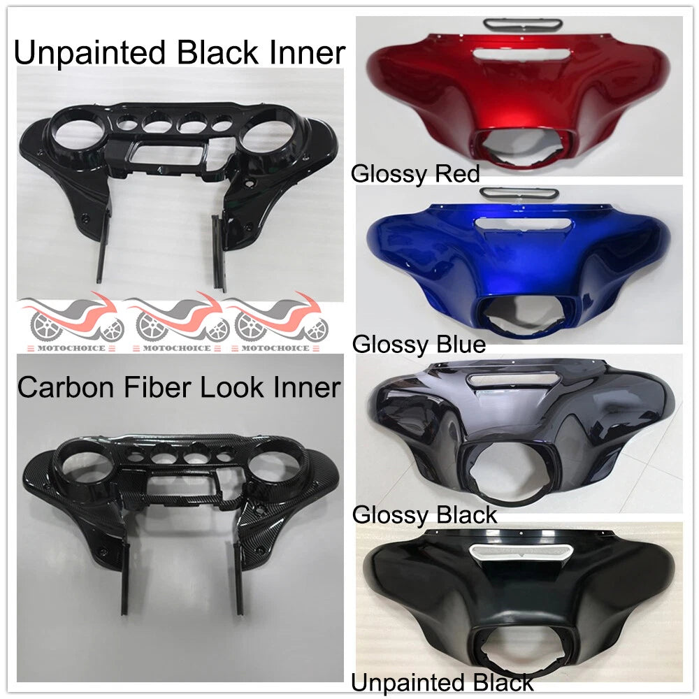 Batwing Front Outer Fairing for Harley Street Glide Electra Glide (2014–2024)