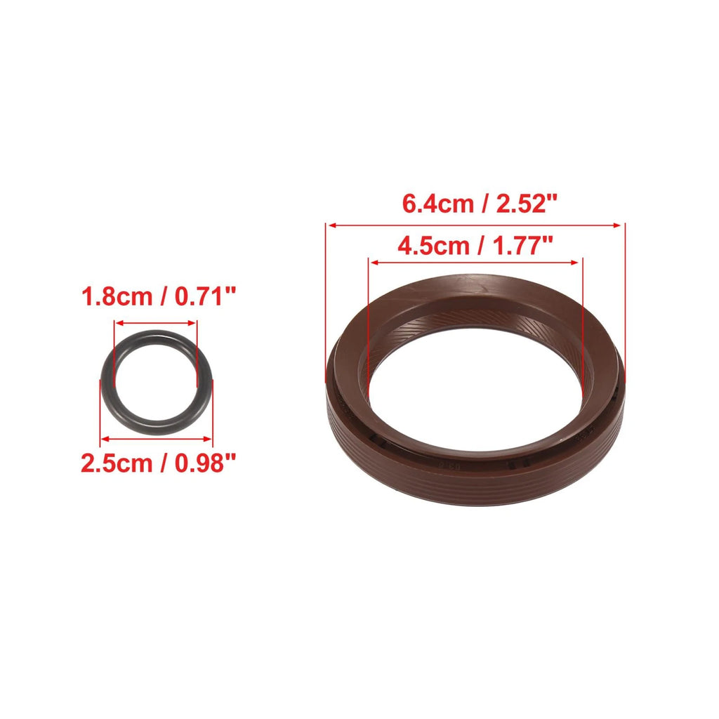 Set of 2 Timing Cover Gaskets TCS46078 for Ford F250 F350 (2005–2014)
