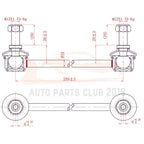 2X Front Sway Bar Ends for Toyota Camry Avalon (2007–2016)