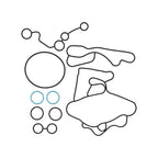 Front Oil Cooler Kit for Ford F-350 Super Duty (2008–2010)