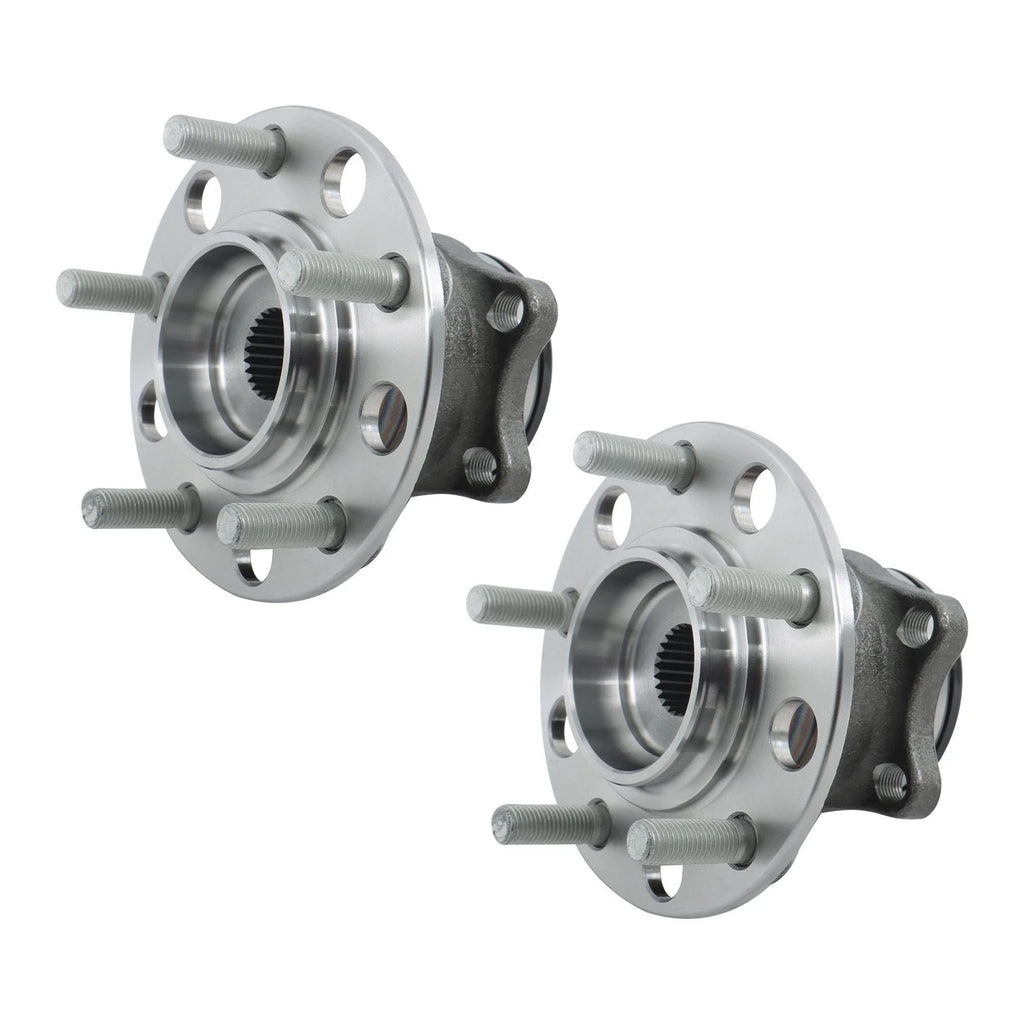 Pair Rear Wheel Hub Bearings for Jeep Compass Patriot (2007â2017) AWD 4WD