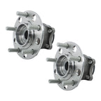 Pair Rear Wheel Hub Bearings for Jeep Compass Patriot (2007â2017) AWD 4WD