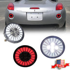 Clear LED Tail Lights for GMC Envoy Pontiac Solstice (2002–2009)