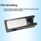 2X Billiard Cue Tip Tool for On-the-go Repair