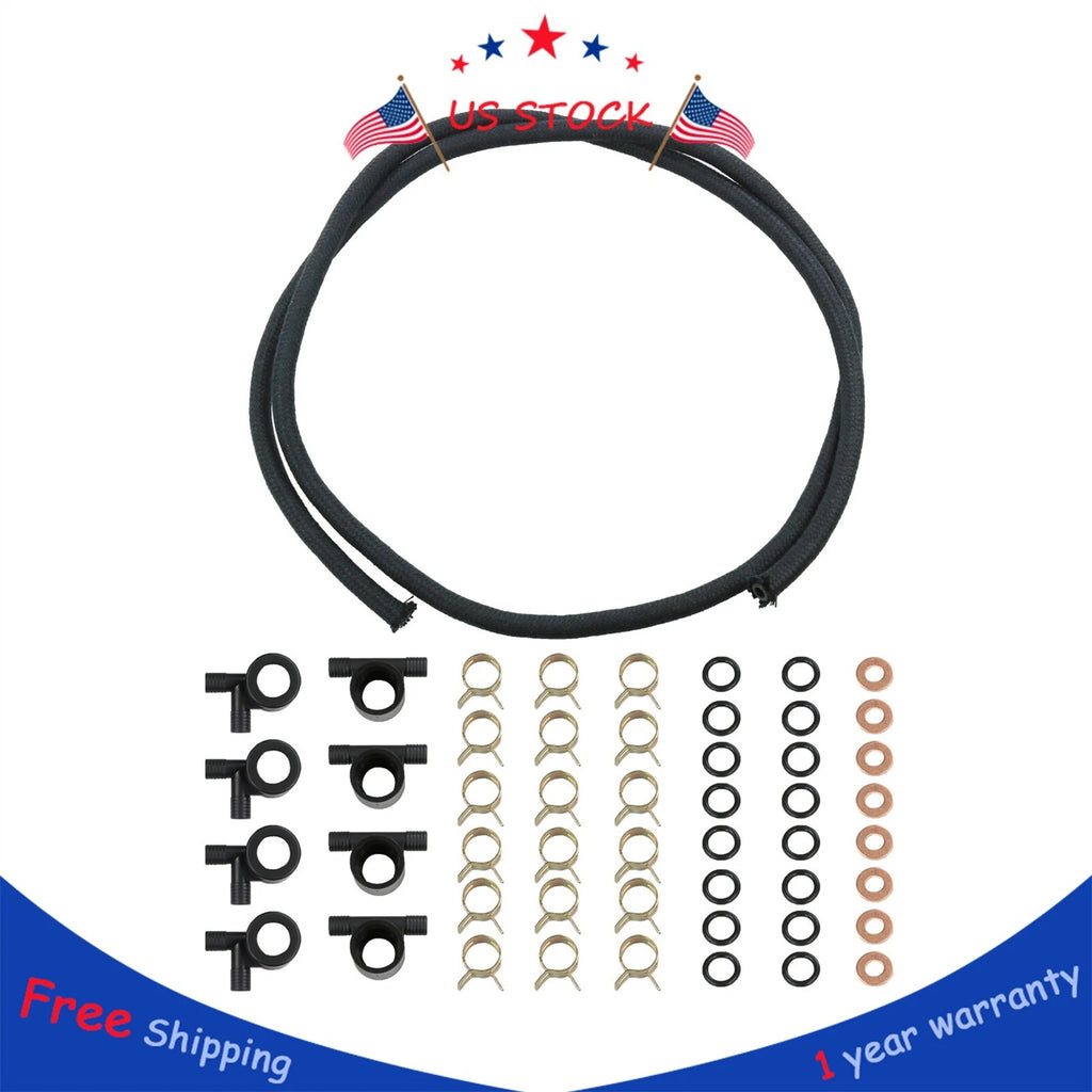 Fuel Injector Return Line Kit for Ford 7.3L Diesel Trucks (1988–1994)