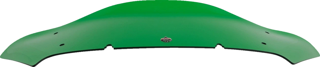 Klock Werks Kolor Flare Windshield 6.5" Green for FLHX (2014–2023) KWW-01-0744