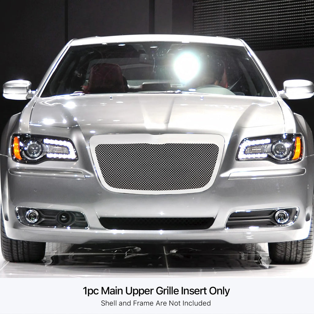 Stainless Chrome Mesh Grille for Chrysler 300/300C (2011-2014)