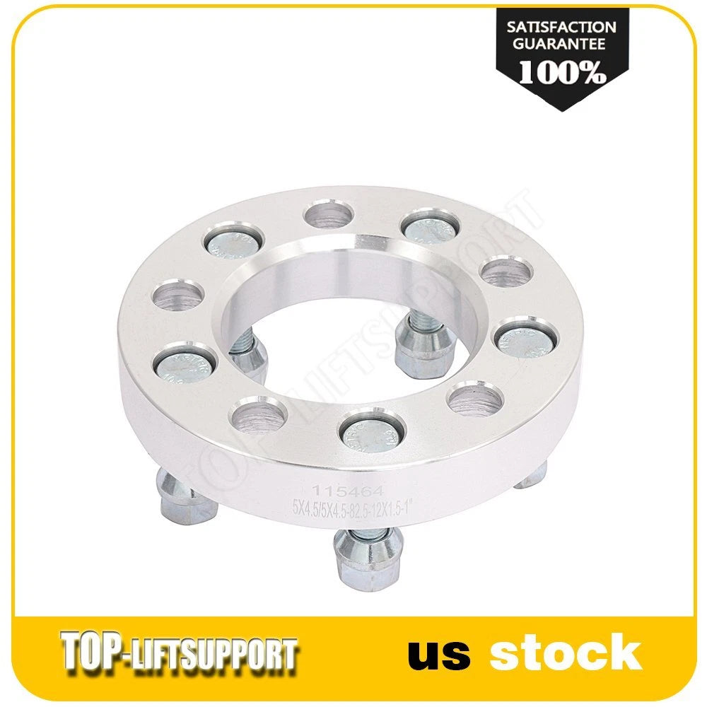 2X 1" Wheel Spacers for Toyota Tacoma, Honda Accord, Civic, Ford, Acura