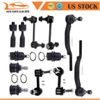 12x Suspension Steering Kit for GMC (2002–2003)