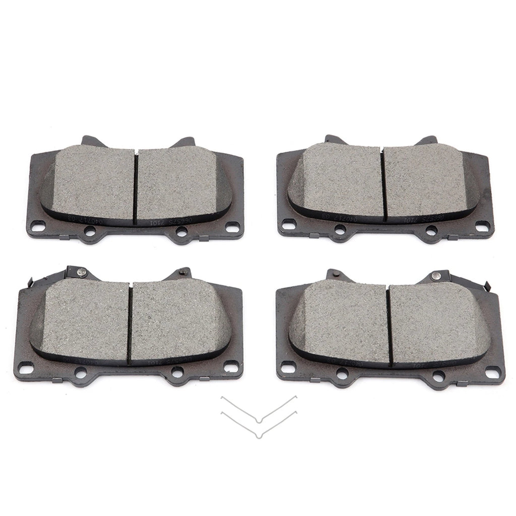 Front Brake Ceramic Pads and Rotors Kit for Toyota 4Runner, FJ Cruiser, Tacoma