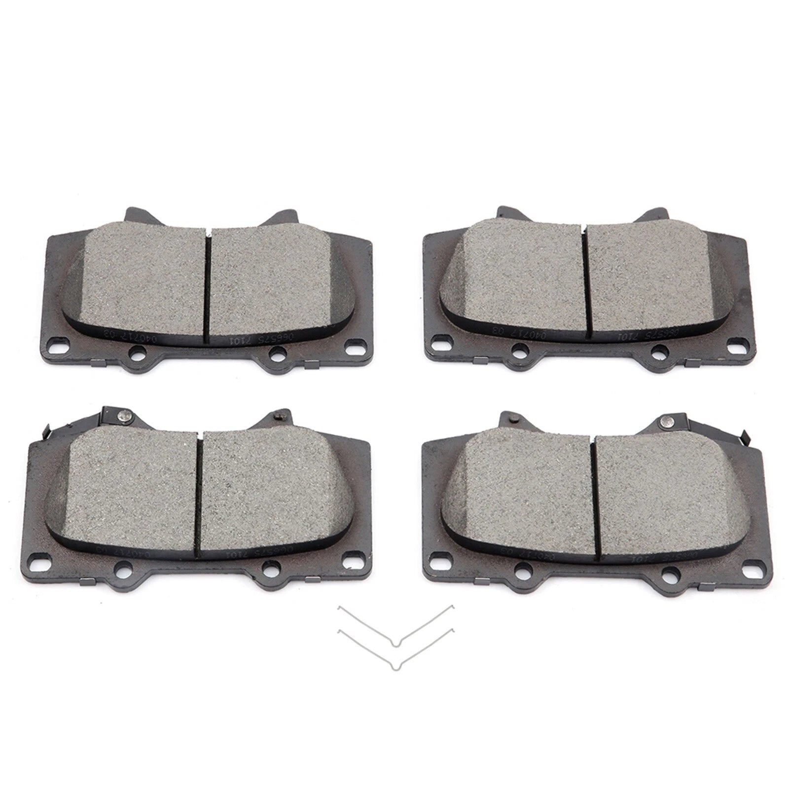Front Brake Ceramic Pads and Rotors Kit for Toyota 4Runner, FJ Cruiser, Tacoma