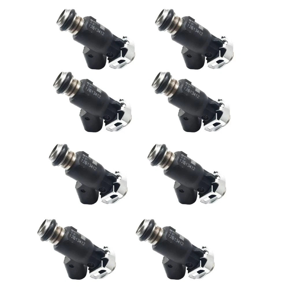 8x Fuel Injectors for GMC Yukon XL, Sierra, Chevrolet Express, Suburban, Silverado (2000–2023)