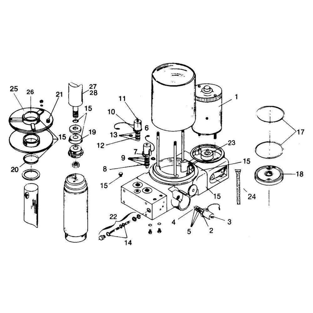 Gear Pump for Meyer OEM 15026 (1306152)