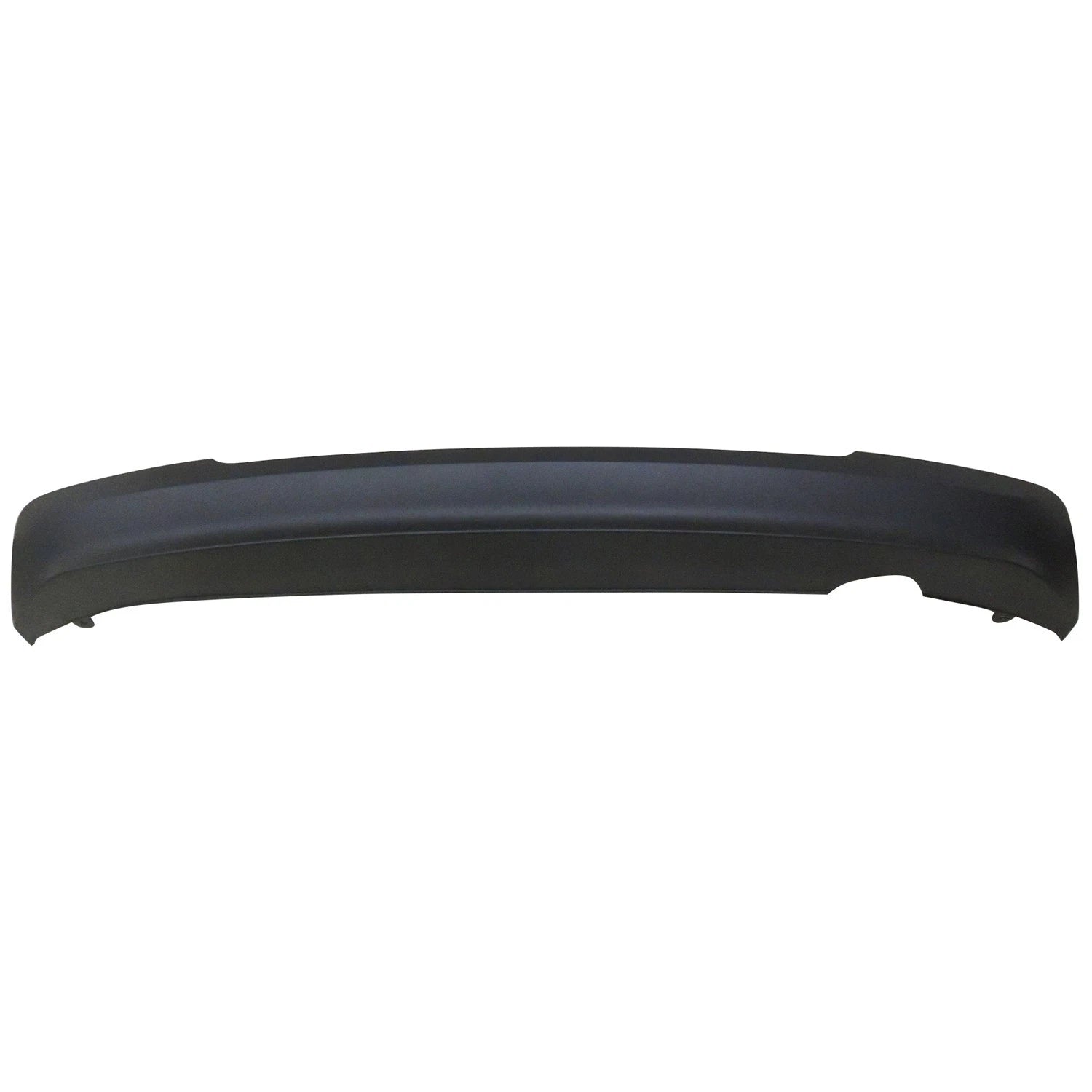 Replacement Black Textured Polypropylene Rear Lower Valance Panel w/o N-Line