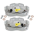Set of 2 Rear Brake Calipers & Pads for Yamaha YXZ1000R SS EPS (2016–2024)