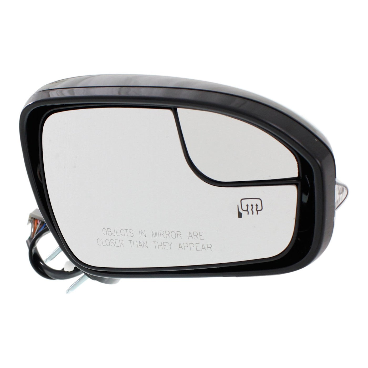Right Power Mirror for Ford Fusion (2013–2014) Paintable Manual Fold Memory