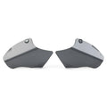 Tan ABS Plastic Saddle Shields for Harley Softail Fatboy (2000-2017)
