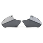 Tan ABS Plastic Saddle Shields for Harley Softail Fatboy (2000-2017)