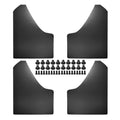 Set of 4 Black Splash Guards for Ford F-150